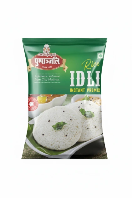 Pushpanjali Rice Idli Instant Mix, 500 Grams (pack of 2) New Improve Taste